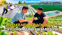 Тилкелеш айдоодогу суу үнөмдөө аргасы  | ЖУҢГО ШИНЖАҢ радио теле станциясы