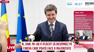 Nicușor Dan: Fac apel la partide să găsească o soluție și să treacă un Guvern