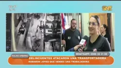 Delincuentes atacaron a una transportadora Delincuentes atacaron a una transportadora