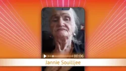 TV Oranje app videoboodschap - Jannie Souilljee