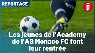 AS Monaco Academy youngsters head back to school