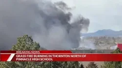 I-25 closed, evacuations issued for Thornton grass fire