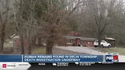 Human remains found in Delhi Twp., death investigation underway