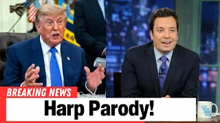 Jimmy Fallon Mocks 'Obsessed' Trump Aide Natalie Harp in Tonight Show Parody