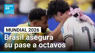 Brasil remonta y vence 2-1 a Japón en Houston, asegurando su pase a octavos del Mundial 2026