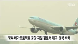 Daegu-Gyeongbuk Airport Excluded from Government Mega-Project Airport Support Review