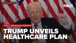 Trump reveals 'The Great Healthcare Plan' to help lower costs; critics say it's too little, too late