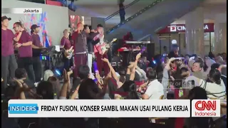 Friday Fusion, Konser Sambil Makan Usai Pulang Kerja - Insiders