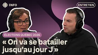 Christine Fréchette defends the priorities of the Coalition Avenir Québec (CAQ) | 2026 Elections