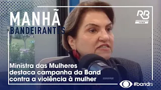 Márcia Lopes highlights Band’s ethical commitment to combating violence against women