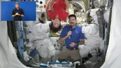 NASA Astronauts Answer Student Questions About Space Life