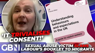 Home Office's sexual abuse advice to migrants 'WON'T STOP THEM' - victim slams 'TRIVIAL' booklet