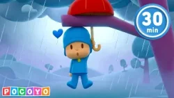 Sons da Natureza e a Magia da Água ?️ De volta às aulas com Pocoyo! | Pocoyo ?? Português Brasil