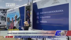 Community medical units continue services in Tela and will arrive in La Ceiba