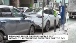 Рост цен на бензин подталкивает жителей Квебека к переходу на электромобили.