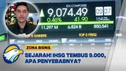 Pasar Saham Pecahkan Rekor, IHSG Tertinggi Sepanjang Sejarah! - [Zona Bisnis]