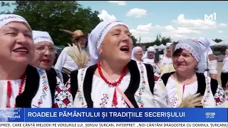 Harvest Festival celebrated in Cârnățeni with an agricultural machinery parade, music, and local ...
