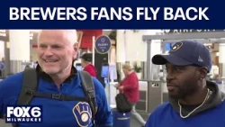 Brewers fans return from Los Angeles | FOX6 News Milwaukee