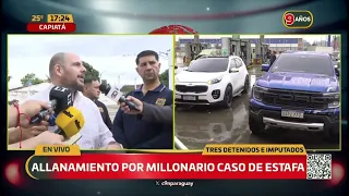 Warehouse in Capiatá raided following attempted fraud