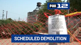 Demolition of Centennial Mills building to start Monday, Portland says