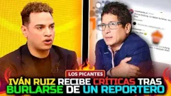 Iván Ruiz recibe críticas tras burlarse de un reportero | VIVE EL ESPECTÁCULO