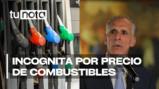 ¿SUBIRÁN  LOS COMBUBLES? Presidente no confirma qué pasará con los precios el lunes