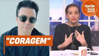 Sonia Abrão reacts to Renner's statement after Rick's funeral