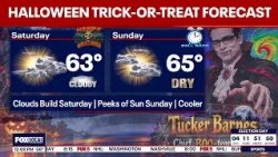 Halloween DMV weather forecast: Spooktacular evening for trick-or-treaters!