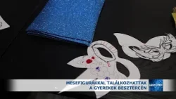 Mesefigurákkal találkozhattak a gyerekek Besztercén