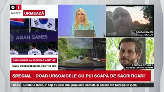 B. Matei,biolog și C.Pitulice, consultant turism, despre SACRIFICAREA URȘILOR PROBLEMĂ._B1TV_