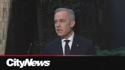 Carney reacts to Freeland stepping down as MP to be adviser for Ukraine