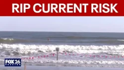Hurricane Isaias bringing dangerous waves to Houston coast