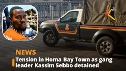 Tension in Homa Bay Town as gang leader Kassim Sebbo detained