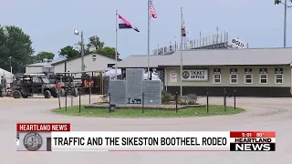 Law enforcement prepares for another night of heavy traffic near Sikeston Jaycee Bootheel Rodeo