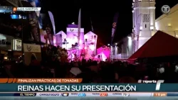 Las tunas de Calle Arriba y Calle Abajo de Las Tablas realizaron la última práctica de tonadas