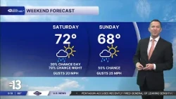 Rain Chance the Next Few Days