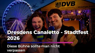 DIESE Bühne sollte man nicht verpassen! I Dresdner Canaletto - Stadtfest 2026