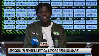 Spadoni: "Lavoro per migliorare. Si sente la fatica del ritiro. Nesta? Una leggenda"
