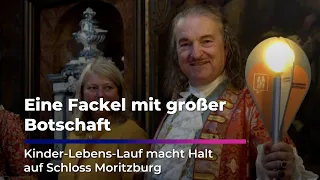 Children's Life Run: Angel Torch in Moritzburg | Sachsen Fernsehen