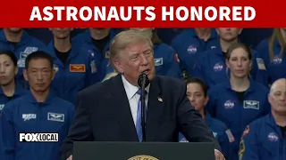 FULL: Pres. Trump awards Congressional Space Medal of Honor