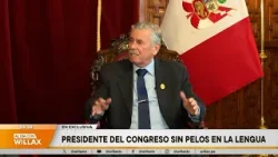 Al Día con Willax - ENE 19 - 3/5 - PRESIDENTE DEL CONGRESO SIN PELOS EN LA LENGUA | Willax