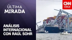 Raúl Sohr tras colapso del puente de Baltimore: “Se cree que el buque tenía petróleo adulterado”