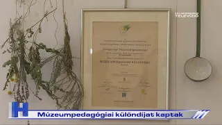 Múzeumpedagógiai különdíjat kaptak – ZTV Híradó 2026-10-01