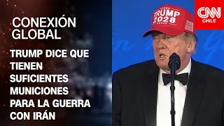 Trump asegura que EE.UU. tiene suficiente municiones para enfrentar la guerra con Irán