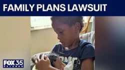 Family boy killed by falling classroom video board plans lawsuit