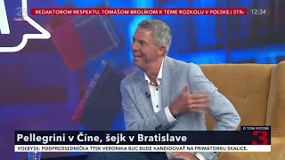 Pellegrini v Číne, šejk v Bratislave