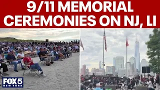 9/11 memorial ceremonies in NJ, Long Island