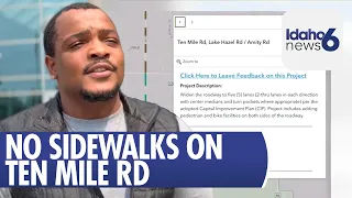South Meridian neighbors raise Ten Mile Road sidewalk safety concerns