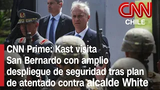 Con francotiradores: Kast visita San Bernardo tras plan de atentado a alcalde White | CNN Prime