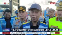 Tol Yogya-Solo Purwomartani Kini Bisa Dilalui, Gratis Selama Uji Coba #beritasatu